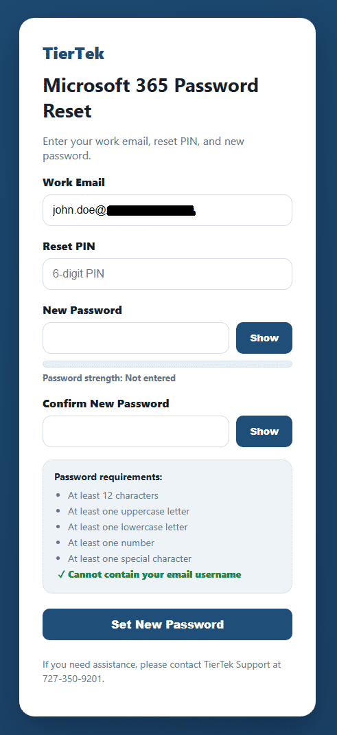 Step 2 — Enter PIN